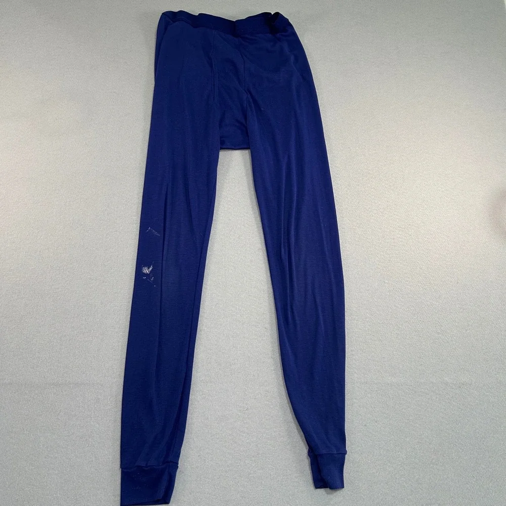 Patagonia Capilene Pants Men Small Blue Base Layer Long Underwear Vintage USA
